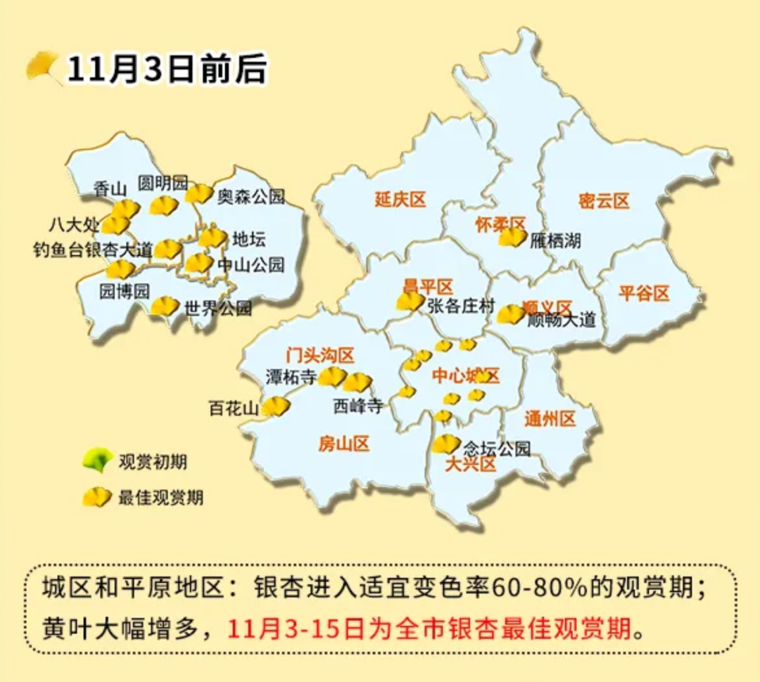 香山彩叶最佳观赏期已至，错过再等一年  第3张