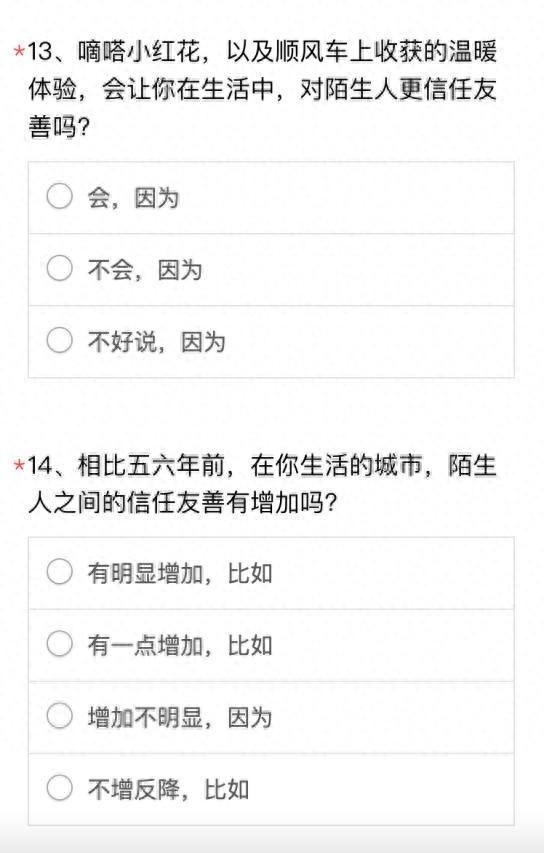 超 72%用户表示：所在城市陌生人信任度相比五六年前明显增加  第1张