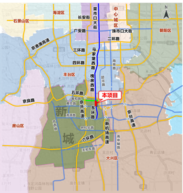 北京南部地区交通大升级！这条道路断点即将打通，居民出行更便利  第1张