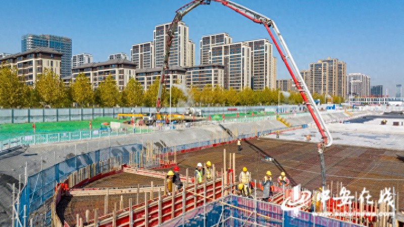 合肥紫云山小学项目迈入主体结构施工阶段，4.2万平方米校园即将崛起