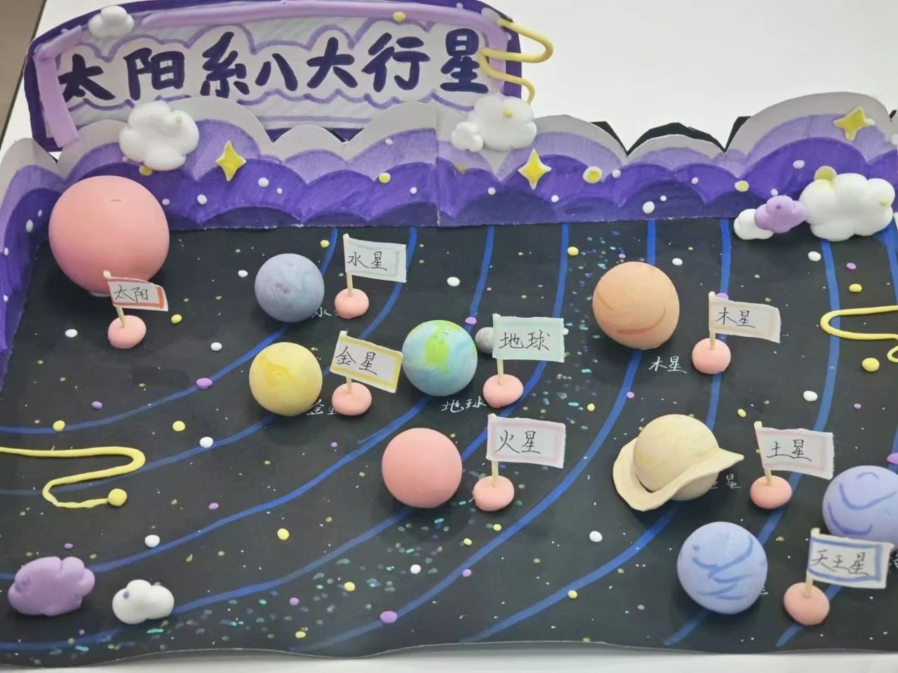 探秘太阳系：学生手工模型大赛，带你走进星空的奇幻世界  第5张