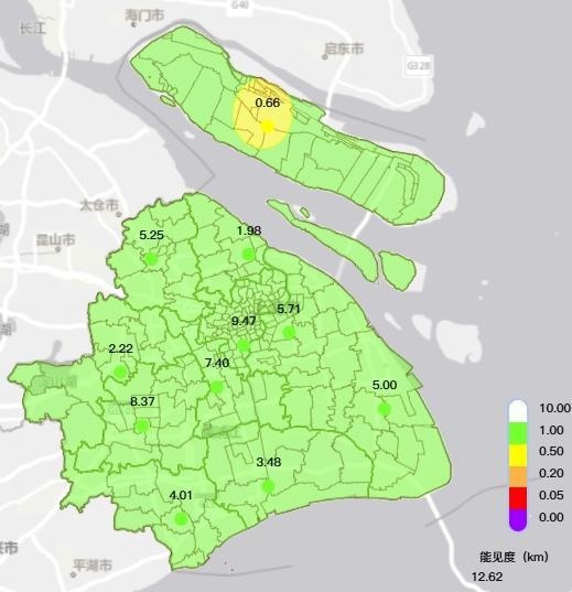 阳光闪耀，气温飙升！崇明大雾消散，申城暖阳助阵，明日冲击2字头新高  第2张