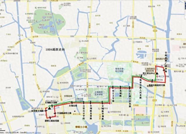 1804 路、松江 23 路公交线路调整，营运票价不变