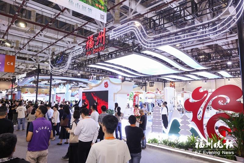福州馆亮相海峡两岸文博会，三条簪妆造展示吸睛，你还不来看看？  第2张