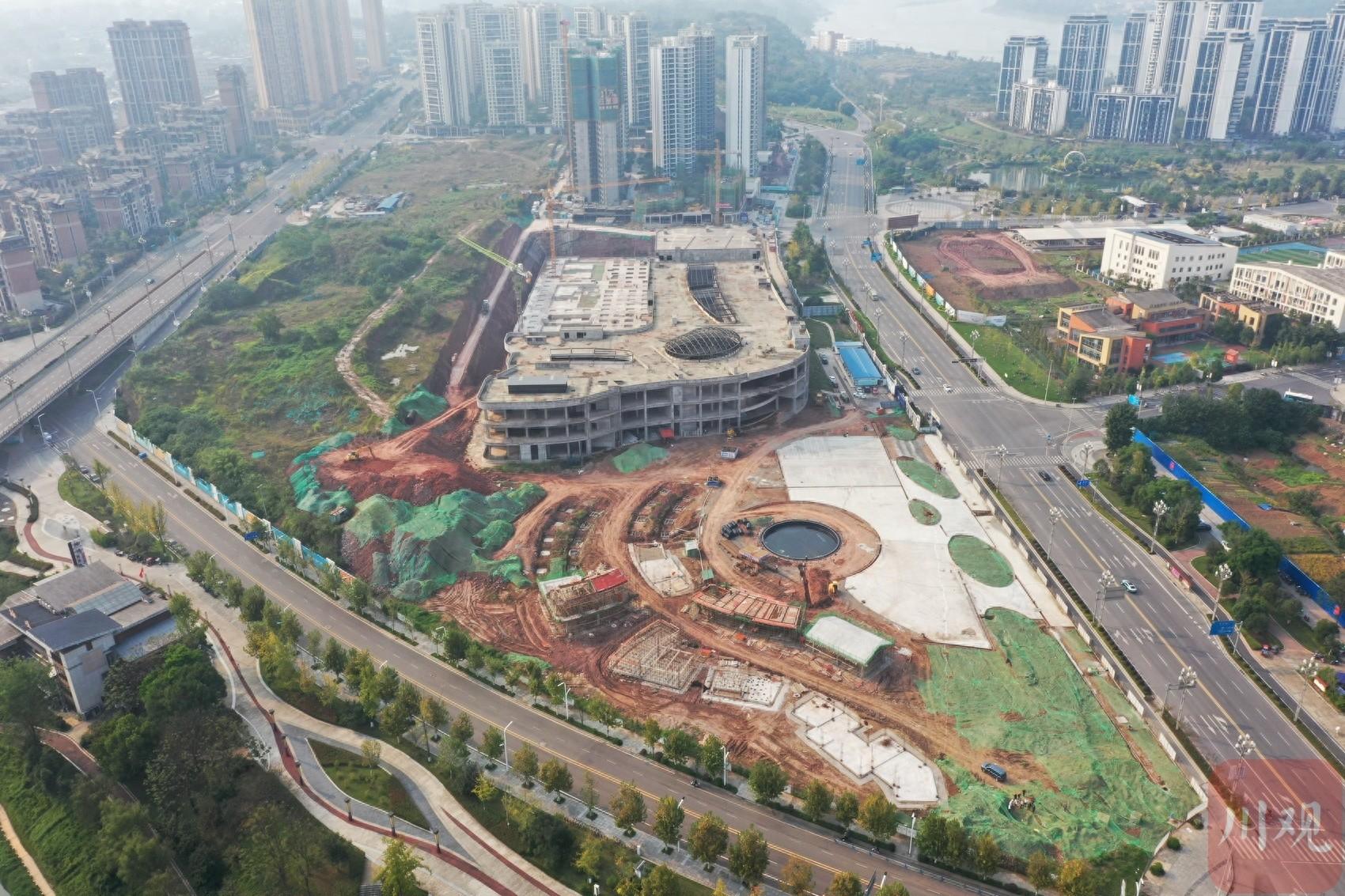 宜宾江安县成悦广场项目建设如火如荼，崭新商业地标即将崛起  第1张