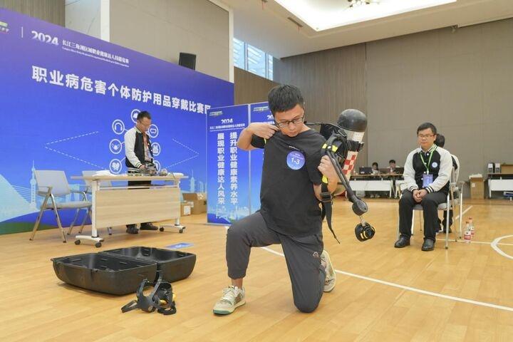 长三角职业健康达人技能竞赛，江苏队为何能包揽前三？  第3张
