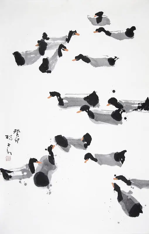 82 岁画家杨正新，66 年绘画生涯，他的作品你看过吗？  第9张
