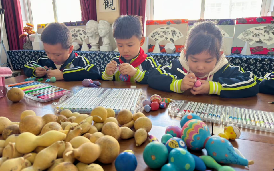 沂南县砖埠镇中心小学开展劳动实践活动，让学生体验丰收的快乐  第4张