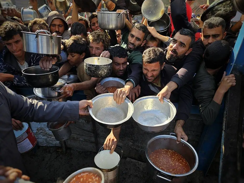 2024年加沙地带的饥饿儿童:以色列封锁下的无尽等待与绝望 第3张 2024年加沙地带的饥饿儿童:以色列封锁下的无尽等待与绝望 第3张