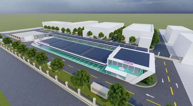西湖区首个光储充检一体化充电站即将建成，新能源车充电仅需10分钟  第3张