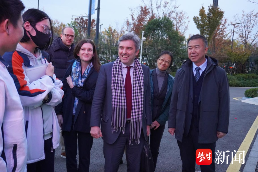 法国教育认证揭牌仪式在南外成功举办，领事团惊叹学生法语水平  第2张