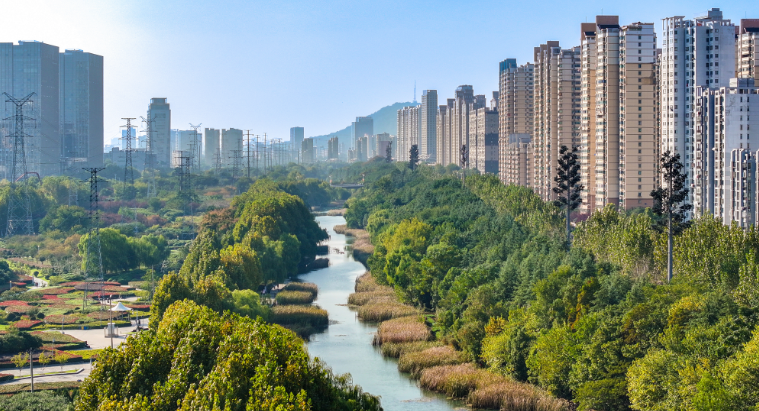 匡河北岸绿化提升二期工程开放，城市绿廊宛如流动山水画卷，你还不来打卡？  第2张