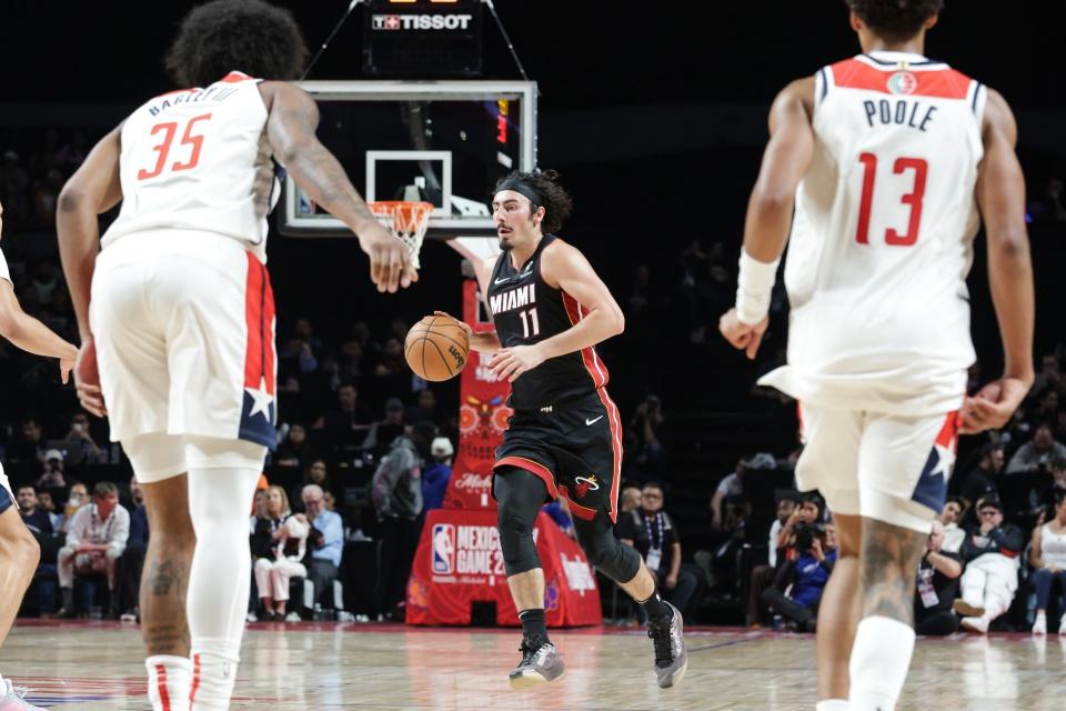 NBA 常规赛：迈阿密热火队 118 比 98 战胜华盛顿奇才队，精彩瞬间不容错过  第5张