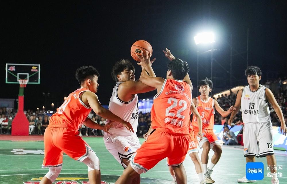 海南东方村 BA 篮球超级联赛激战正酣，河边村 93:52 大胜白查村  第4张