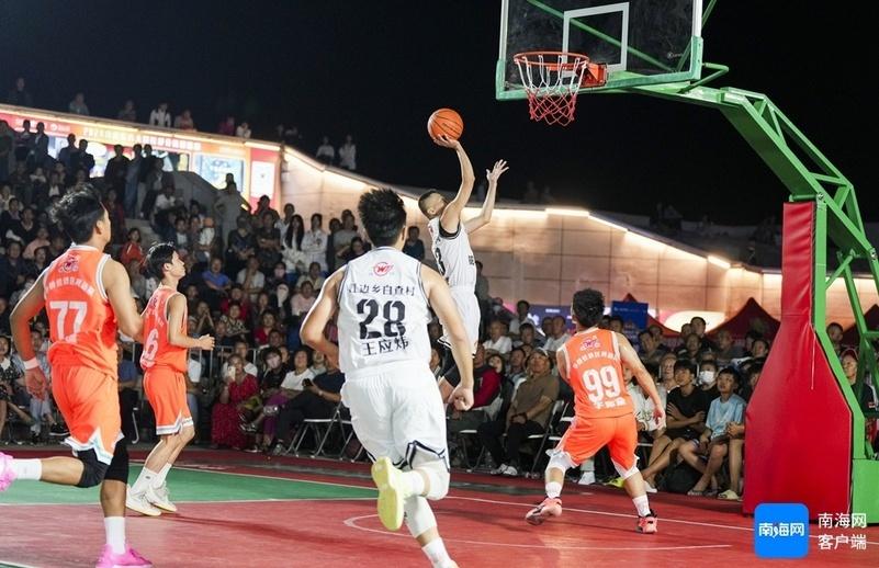 海南东方村 BA 篮球超级联赛激战正酣，河边村 93:52 大胜白查村  第7张