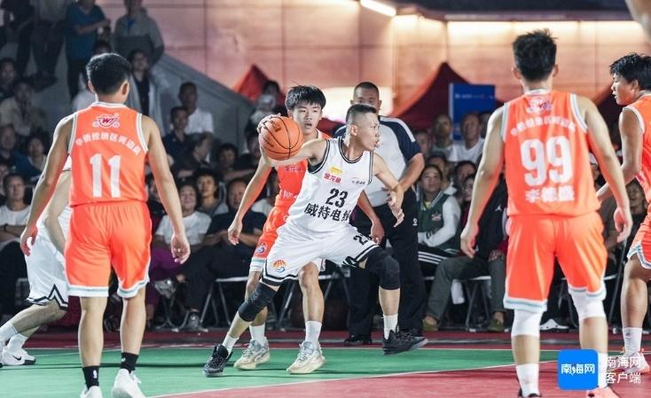 海南东方村 BA 篮球超级联赛激战正酣，河边村 93:52 大胜白查村  第8张