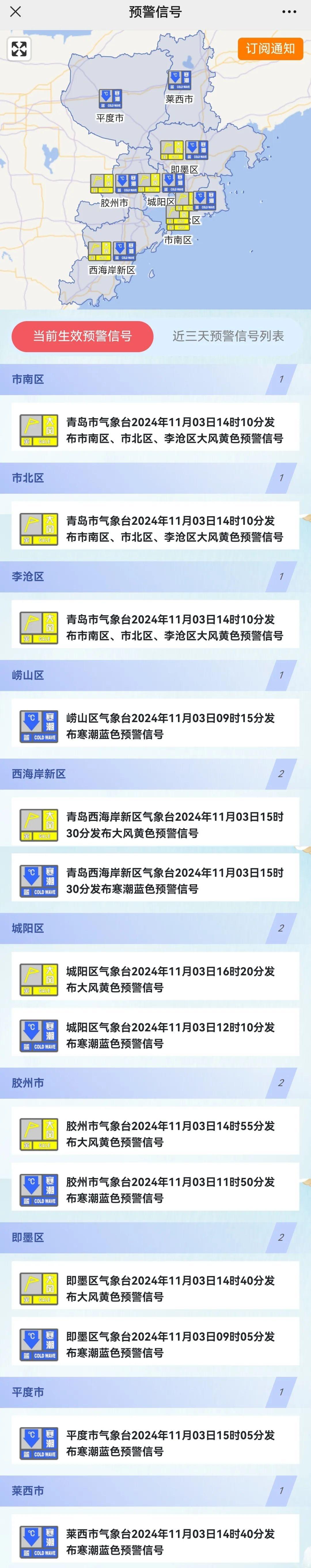青岛大降温！一夜入初冬，你准备好了吗？