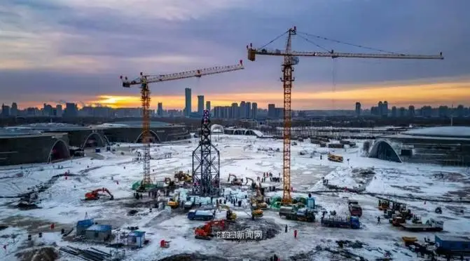 冰雪同梦，亚洲同心：哈尔滨冰雪大世界主形象大门揭秘，冰雪与梦想的交响曲  第3张