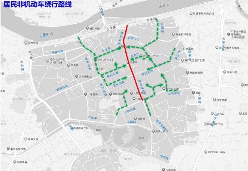 博爱路限行大揭秘：电动车如何绕行？停车点在哪里？未来交通压力如何缓解？