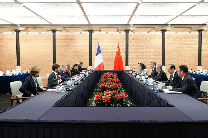 商务部部长王文涛会见法国外贸部长级代表，探讨中欧贸易摩擦  第2张