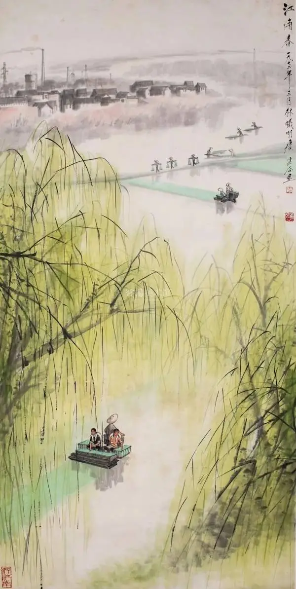 好江南——林曦明书画剪纸展，带你领略别样江南风情  第2张