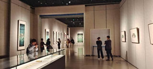 卢禹舜中国画作品展在河南博物院展出，82 幅作品展现独特风格  第1张