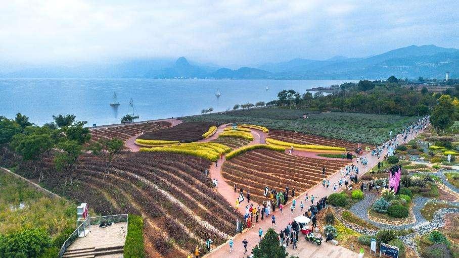 万人齐聚抚仙湖，畅跑地球生命起源地，探秘珠江源头第一湖  第2张