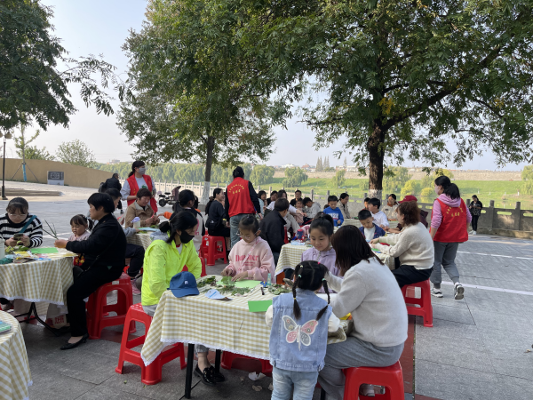 落叶知秋！寿春镇这场亲子植物画活动，让你和孩子的心更紧密相连  第3张