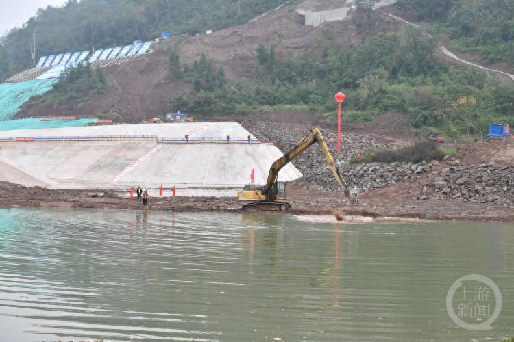 国家重大水利工程跳蹬水库一期截流成功，全面进入枢纽主体工程施工阶段