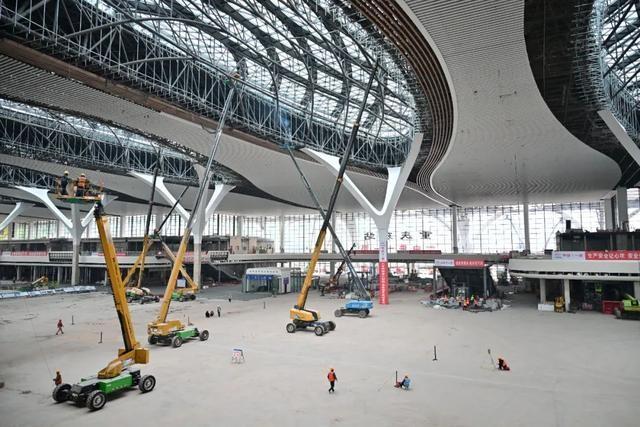 重庆东站全面封顶！全国在建最大四网融合综合交通枢纽即将亮相  第3张