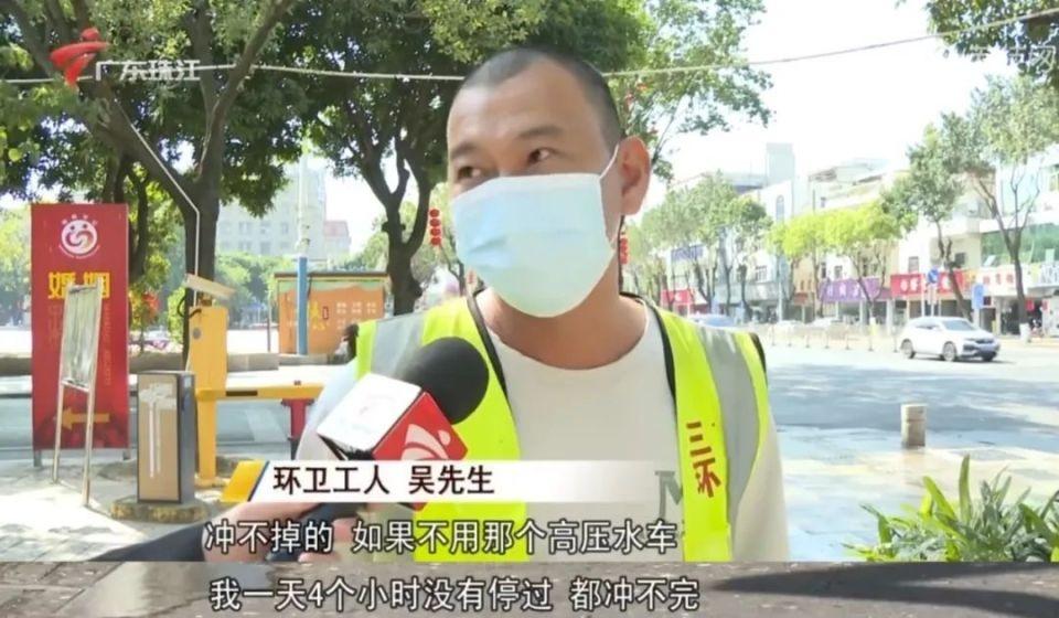 中山一街道被鸟屎淹没，汽车秒变喷绘车，现场宛如灾难片  第3张