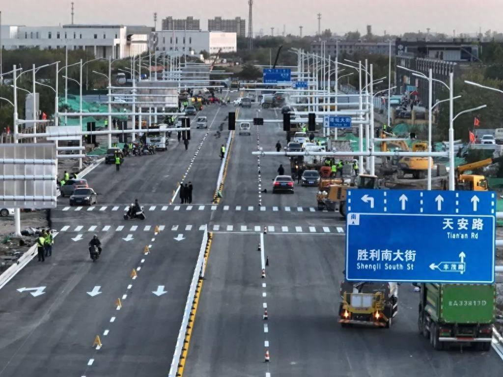 11 月 5 日，石家庄塔坛大街（仓丰路-嘉华路）道路工程将通车！南部区域路网再升级  第1张