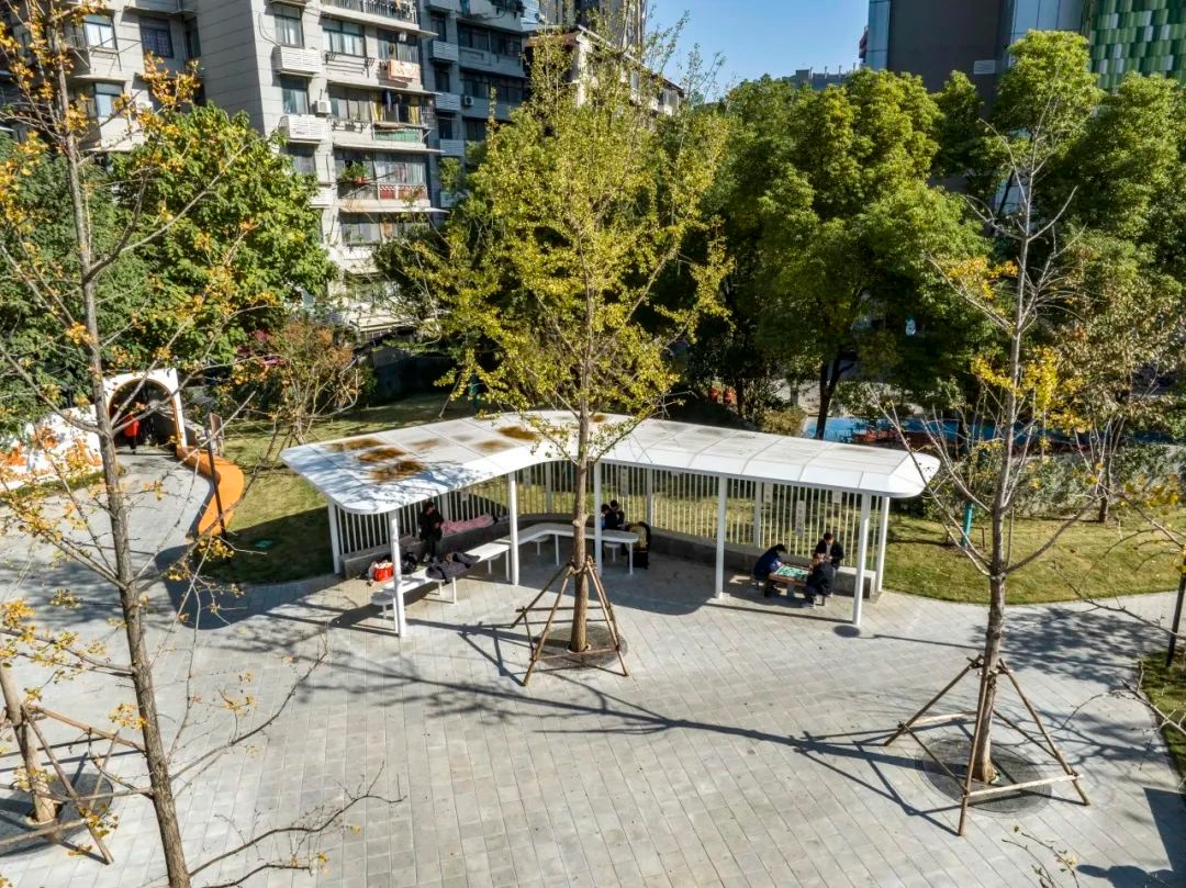 推窗见绿，出门入园：江汉区口袋公园打造城市绿色新生活  第6张