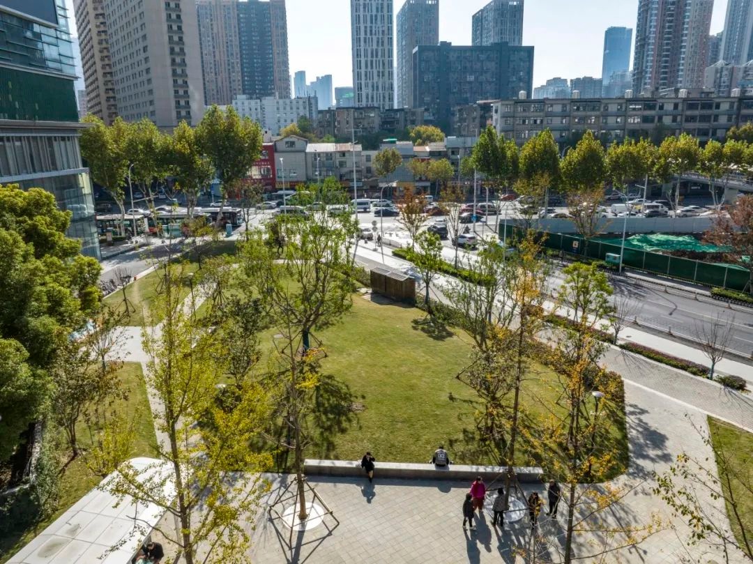 推窗见绿，出门入园：江汉区口袋公园打造城市绿色新生活  第7张
