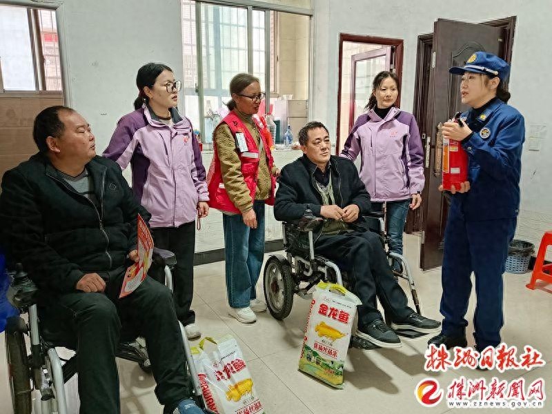 国际残疾人日：炎陵县残联携手消防队，暖心入户送安全与关怀