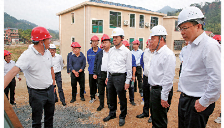 市委书记陈少荣督导灾后重建，强调保障群众生命安全增进民生福祉  第1张