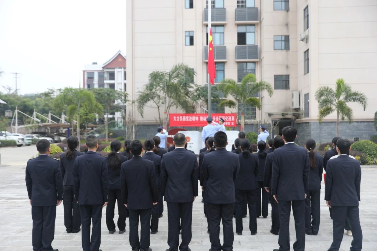 12月4日，勐腊县人民检察院在宪法日庄严宣誓，誓言铿锵有力，彰显法治决心  第2张