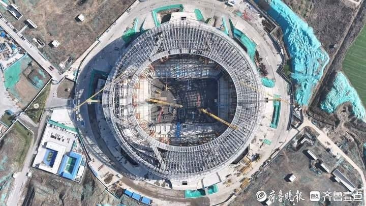 揭秘济南黄河体育中心：科幻般的建筑，市民期待值爆棚
