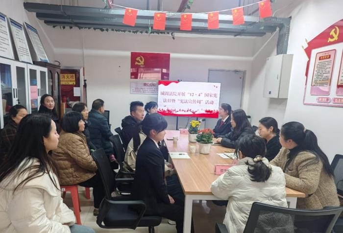 2024国家宪法日：城固县法院走进社区，用法律温暖人心，解答你的法律疑惑  第2张