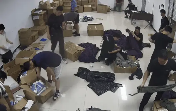 知名服装品牌遭大规模调包退货，警方跨省抓捕9名犯罪嫌疑人