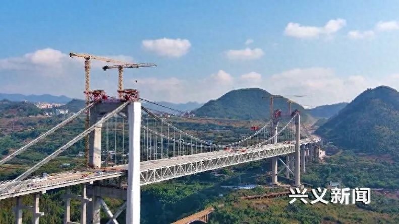 金州大桥春节前通车倒计时：70天冲刺，96%进度，黔西南州重大民生工程即将揭幕  第1张