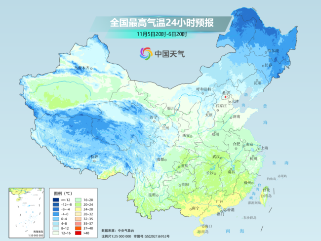强冷空气来袭！北方多地今晨气温大跳水，明天更冷  第3张