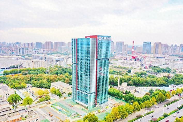 合肥西部城区再添产业新地标，安徽大学绿色产业创新基地项目主体工程完工验收  第1张