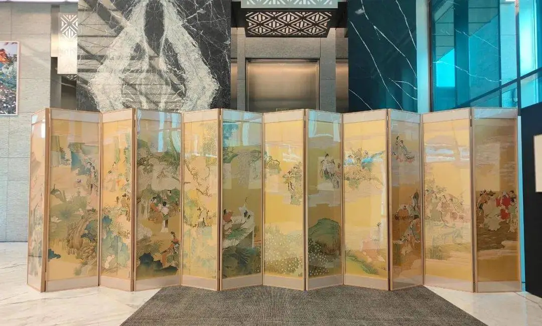 中阿建交 40 周年，朵云轩木版水印海派名家展在迪拜拉开序幕  第3张