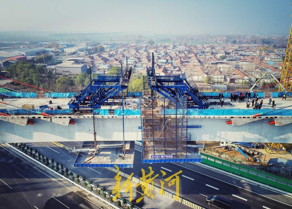 震撼!济南东特大桥200米矮塔斜拉桥顺利合龙,创下国内高铁建设新纪录 第5张 震撼!济南东特大桥200米矮塔斜拉桥顺利合龙,创下国内高铁建设新纪录 第5张