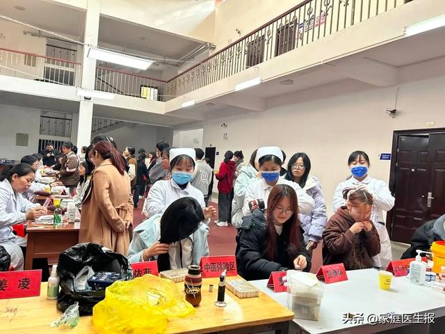 三九补一冬，来年无病痛：高校师生亲身体验中医魅力，健康义诊现场火爆  第2张