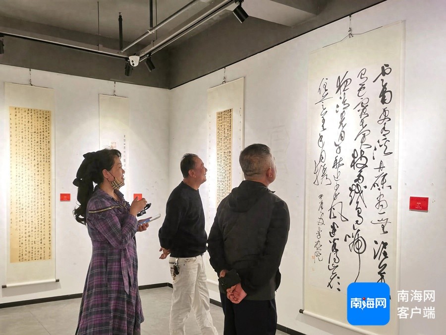 三省书法联展海南巡展：120件精品书法作品，展现新中国成立75周年辉煌成就