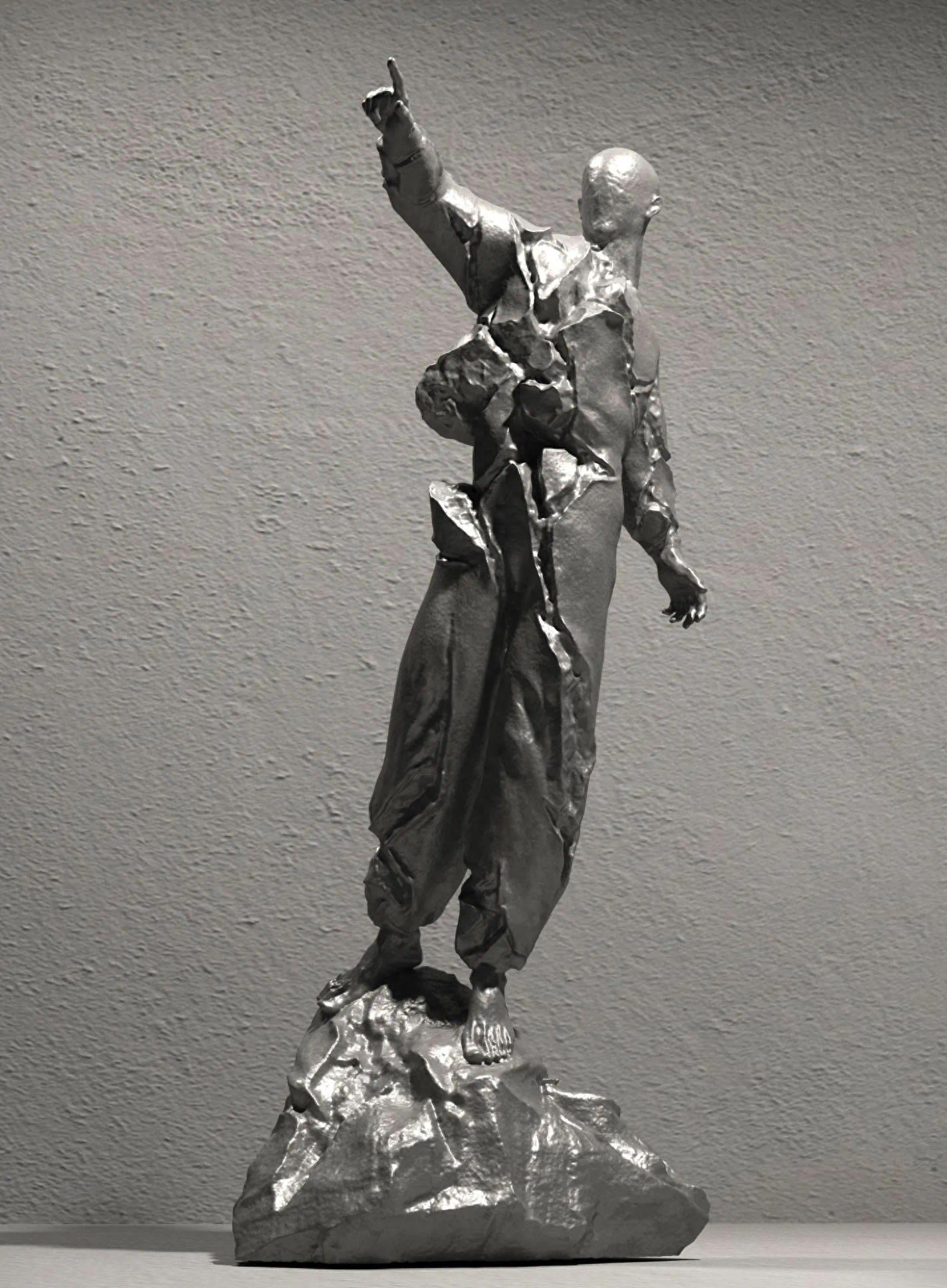 揭秘朱勇雕塑展：30余件奇妙绽裂作品，带你走进超现实艺术世界  第1张