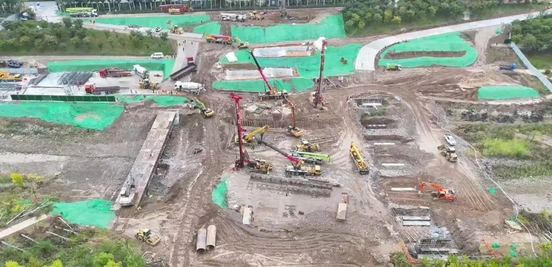 抢进度！幸福桥建设紧锣密鼓，全力打造幸福桥梁  第1张