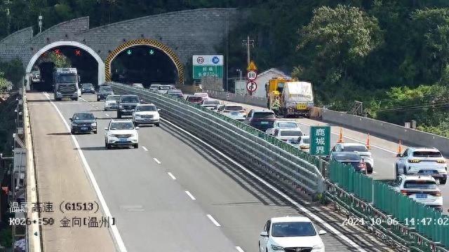 国庆返程高峰来袭！温州景区沿线高速大流量，你被堵了吗？  第1张